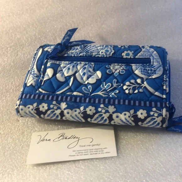 Vera Bradley blue wallet - Picture 9 of 12